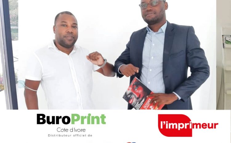 Le groupe BUROPRINT CI Sponsor Officiel de la 2nd Edition de L’IMPRIMEUR